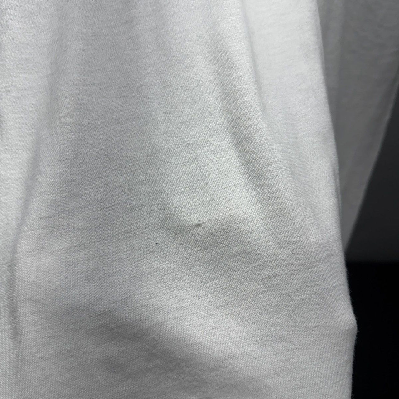 1980s Paper Thin Blank White Single Stitch Tee