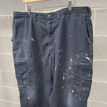 2000s Dickies Thrashed Faded Distressed Cargo Work Pants