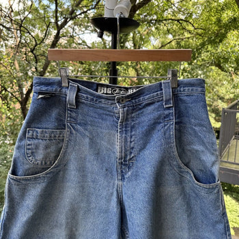 1990s Jnco Big Rig Denim Jean Shorts