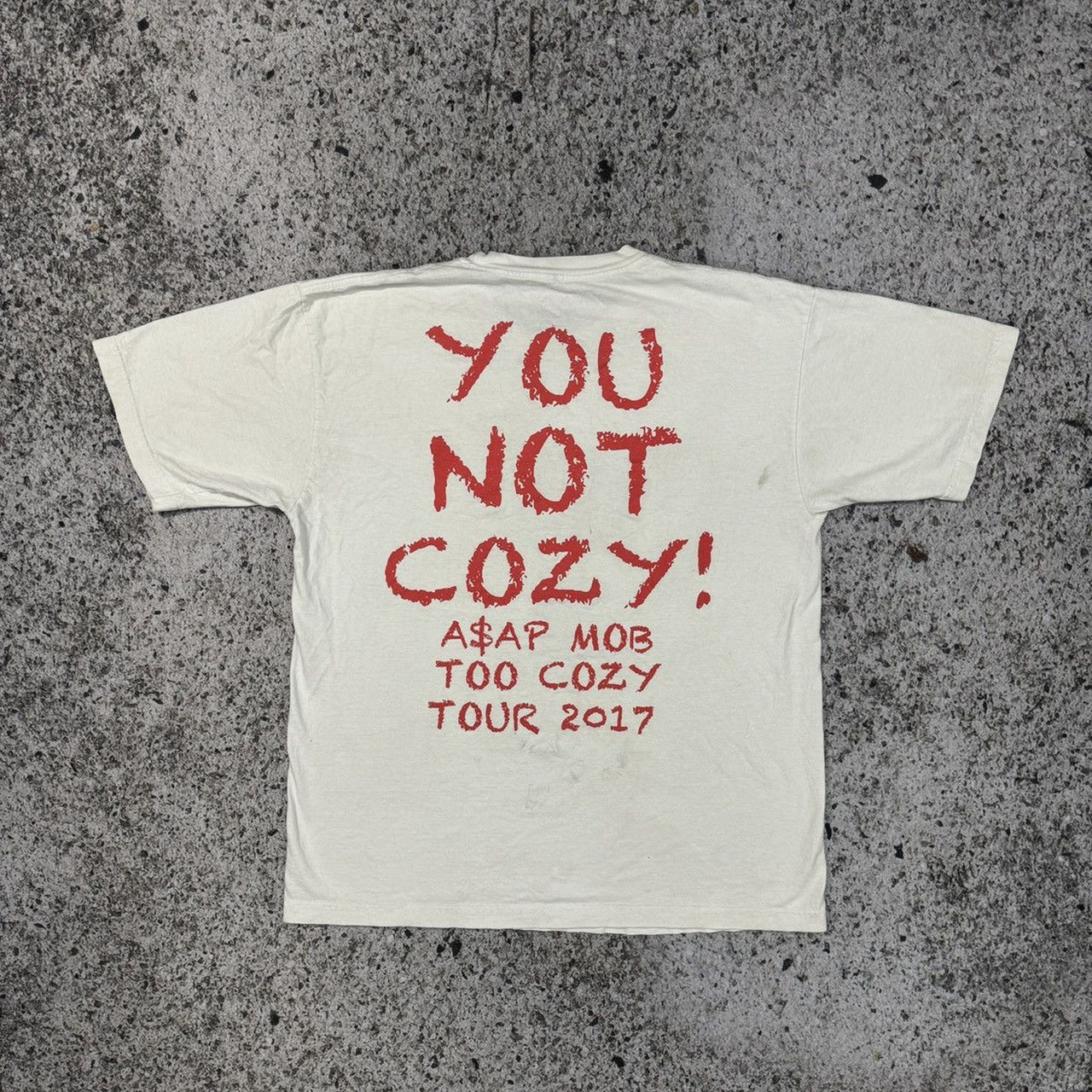 ASAP MOB TOO COZY TOUR TEE