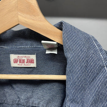 2000s Gap Workwear Zip Railroad Chore Coat
