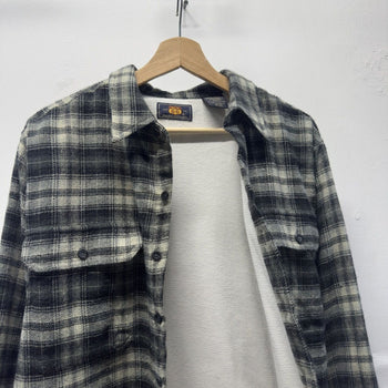 Vintage 2000s Plaid Thermal Lined Grunge Flannel Shirt