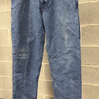 2000s Carhartt Faded Blanket Lined Work Jeans