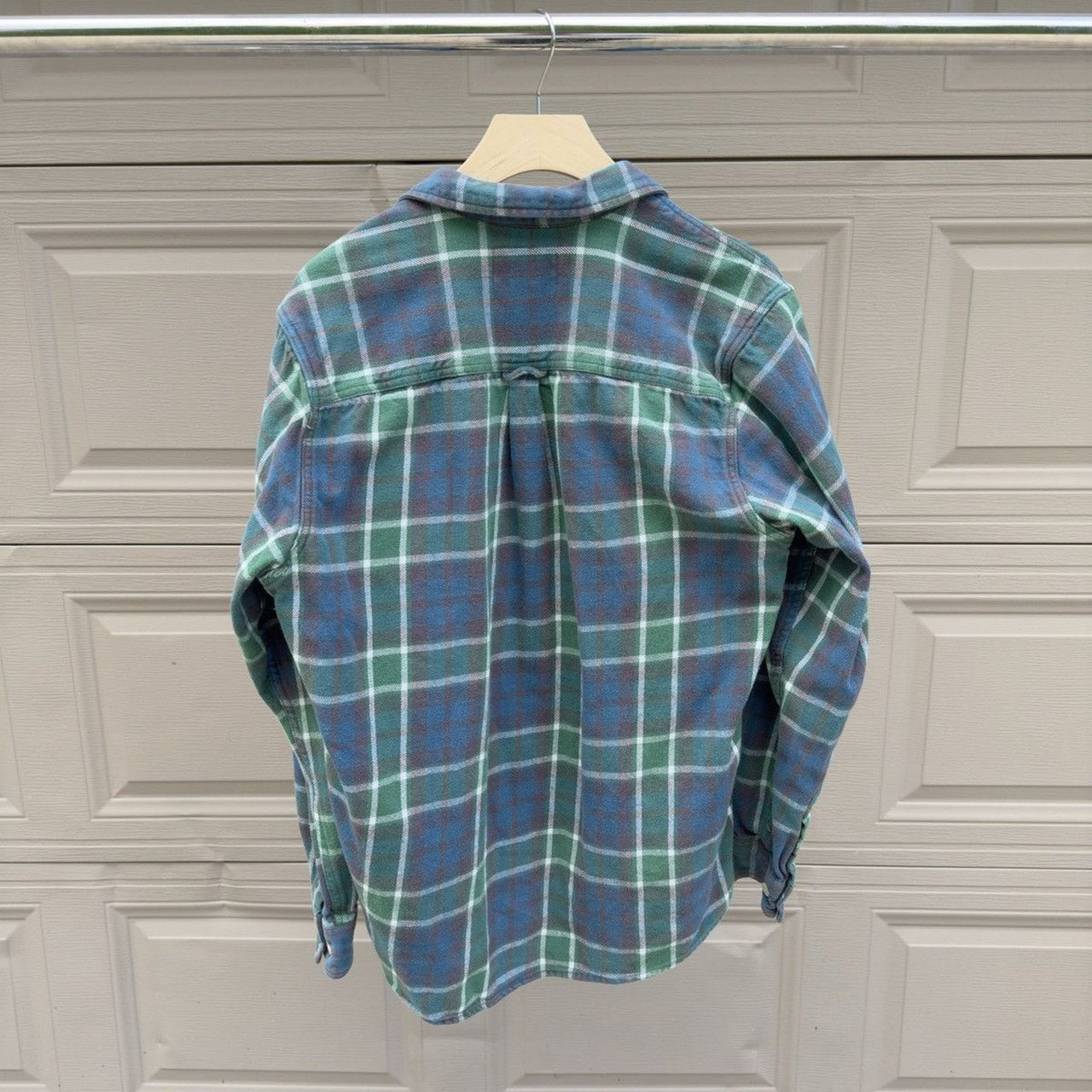1990s Faded Flannel Shirt
