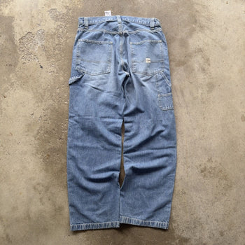 2000S FADED BAGGY LEVI'S WORKWEAR CARPENTER DENIM JEANS