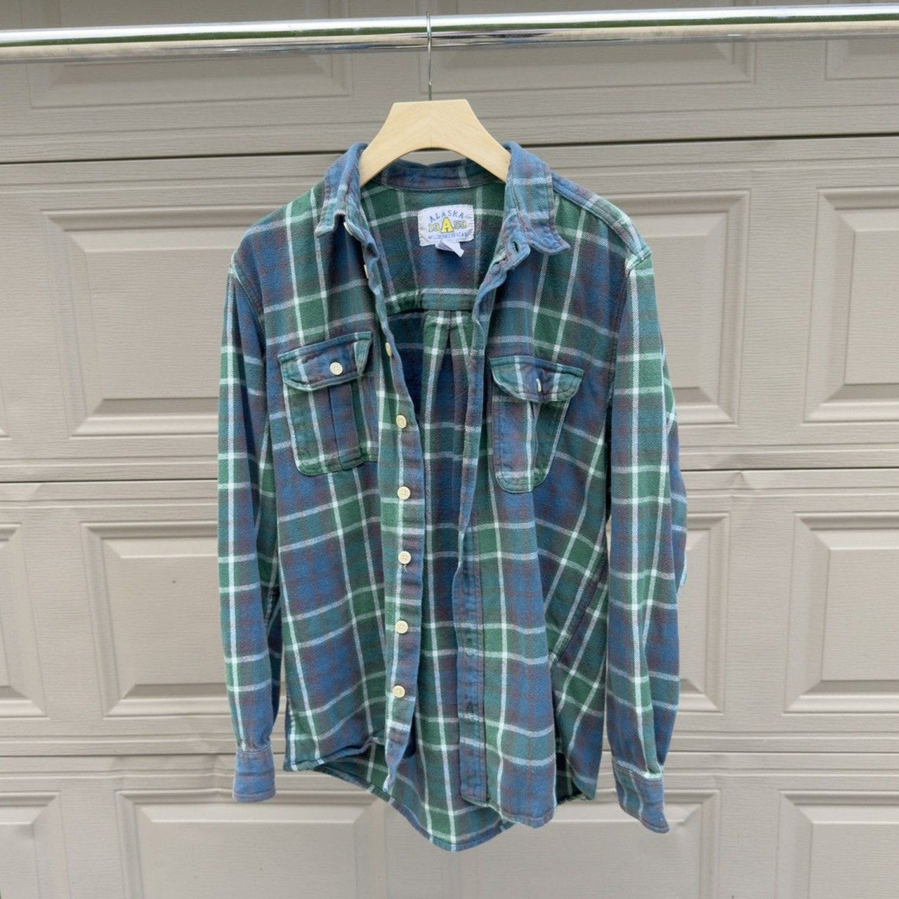 1990s Faded Flannel Shirt