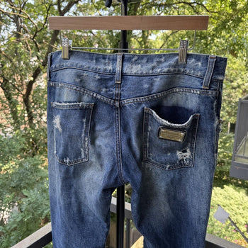 2000s Dolce & Gabbana Distressed Jeans