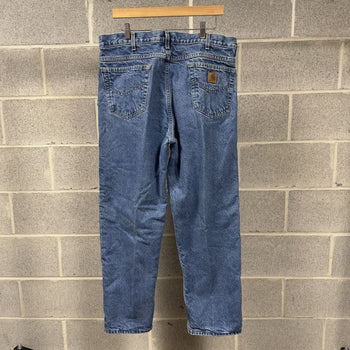 2000s Carhartt Faded Blanket Lined Work Jeans