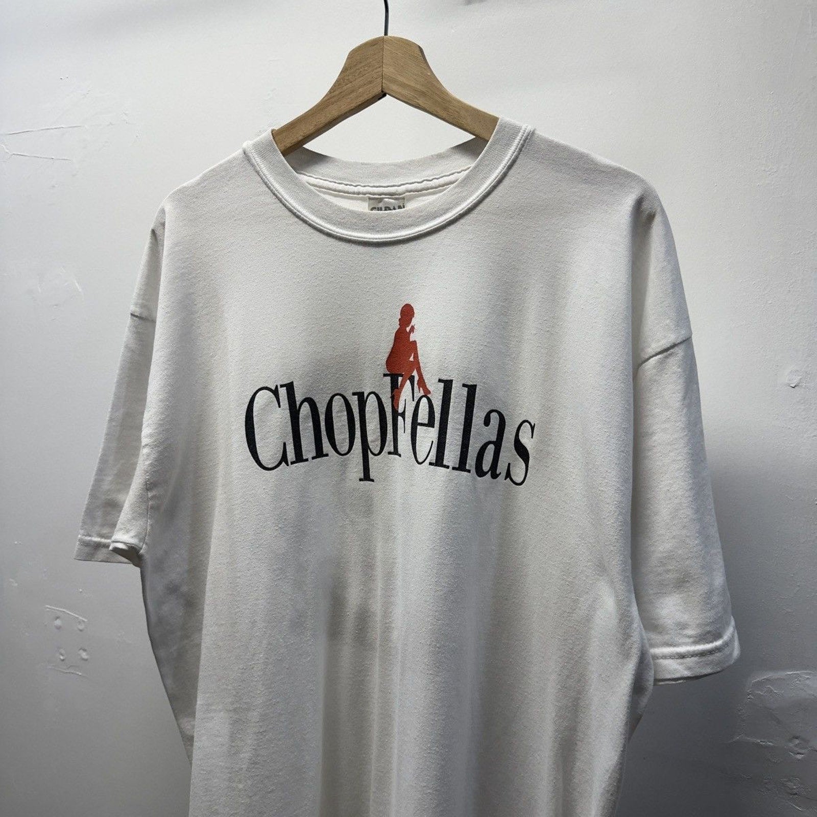 2000s Chopfellas Biker Tee Faded