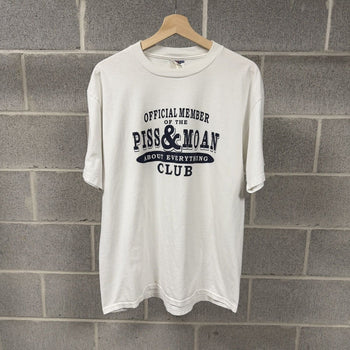 2000s Piss & Moan Club Tee