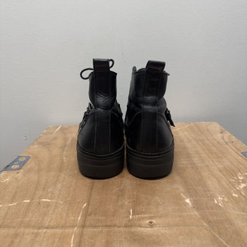 Ann Demeulemeester Raven Strap Buckle Shoes