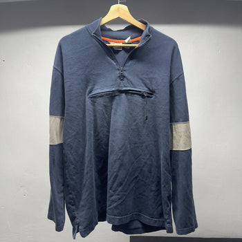 2000s Y2K Aeropostale Quarter Zip Longsleeve Shirt