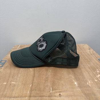 Vintage 2000s Gun Bullet Holes Embroidered Hat