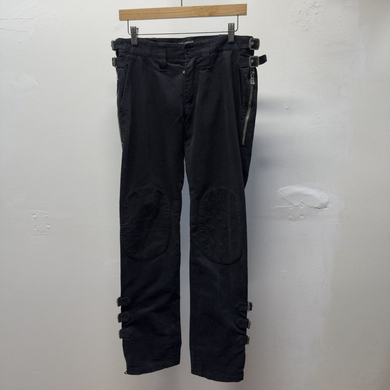 SS03 Dolce & Gabbana Sex Archive Bondage Moto Buckle Pants