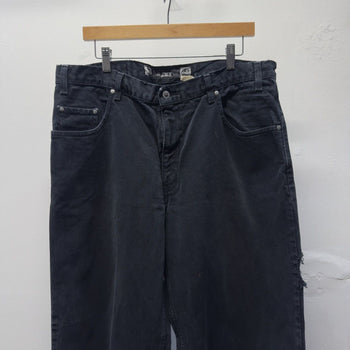 Vintage 1990s Levi's Silvertab Black Baggy Jeans