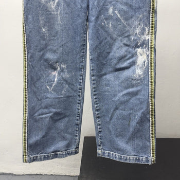 1990s Y2K Women's Baggy Wide Leg Skater Jeans