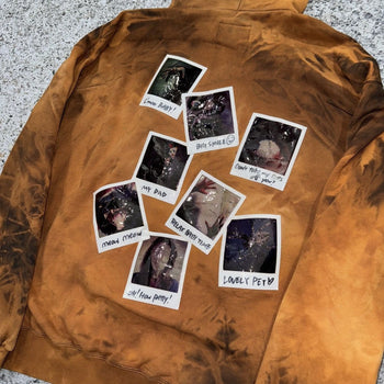 Sudadera con capucha y película Polaroid conmemorativa Doublet Bleached