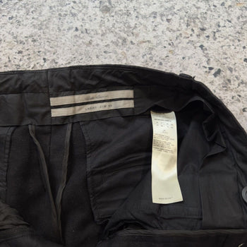 Rick Owens Runway FW19 Larry Moleskin Suede Patch Pants