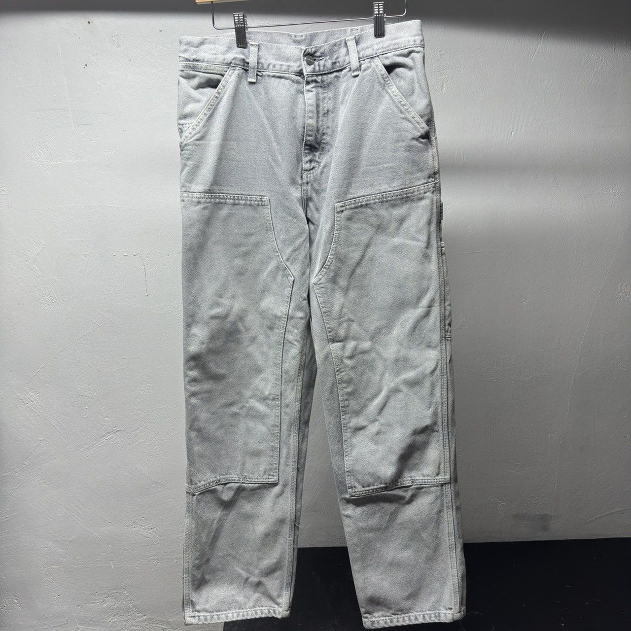 Carhartt WIP Faded Grey Single Knee Pants