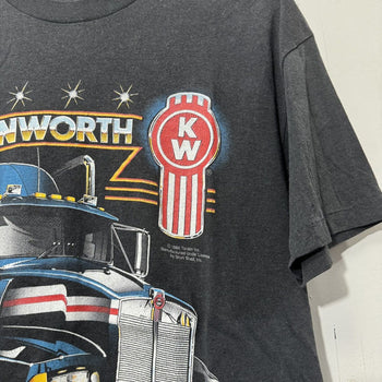 1980s FADED KENWORTH TRUCKING SEMI TRUCK TEE