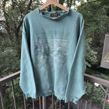 1990s Eddie Bauer Thrashed Sweatshirt