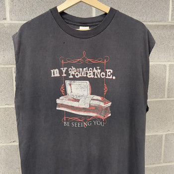 2000s My Chemical Romance Be Seeing You Cut Off Tee