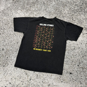 1999 Thrashed Faded Rolling Stones No Security Tour Tee