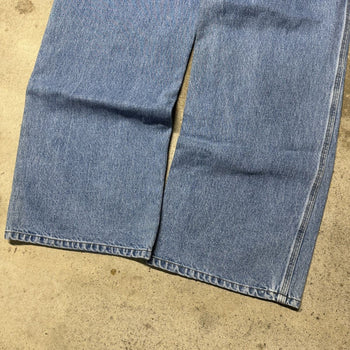 1990s UNIONBAY FADED BAGGY WIDE LEG DENIM SKATER JEANS