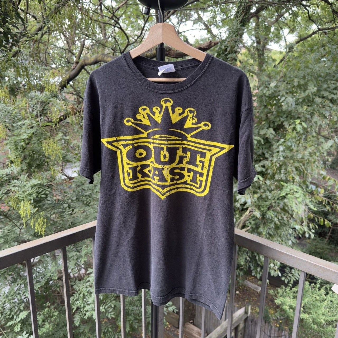 2000s Faded Outkast Logo Rap Tee