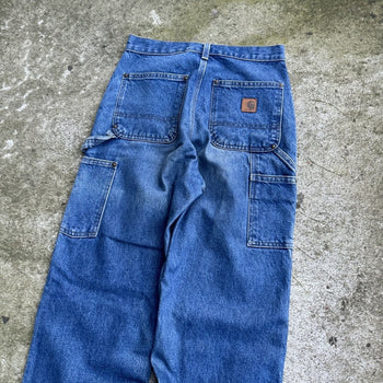 Vaqueros Carpenter Carhartt de doble rodilla de la década de 2000