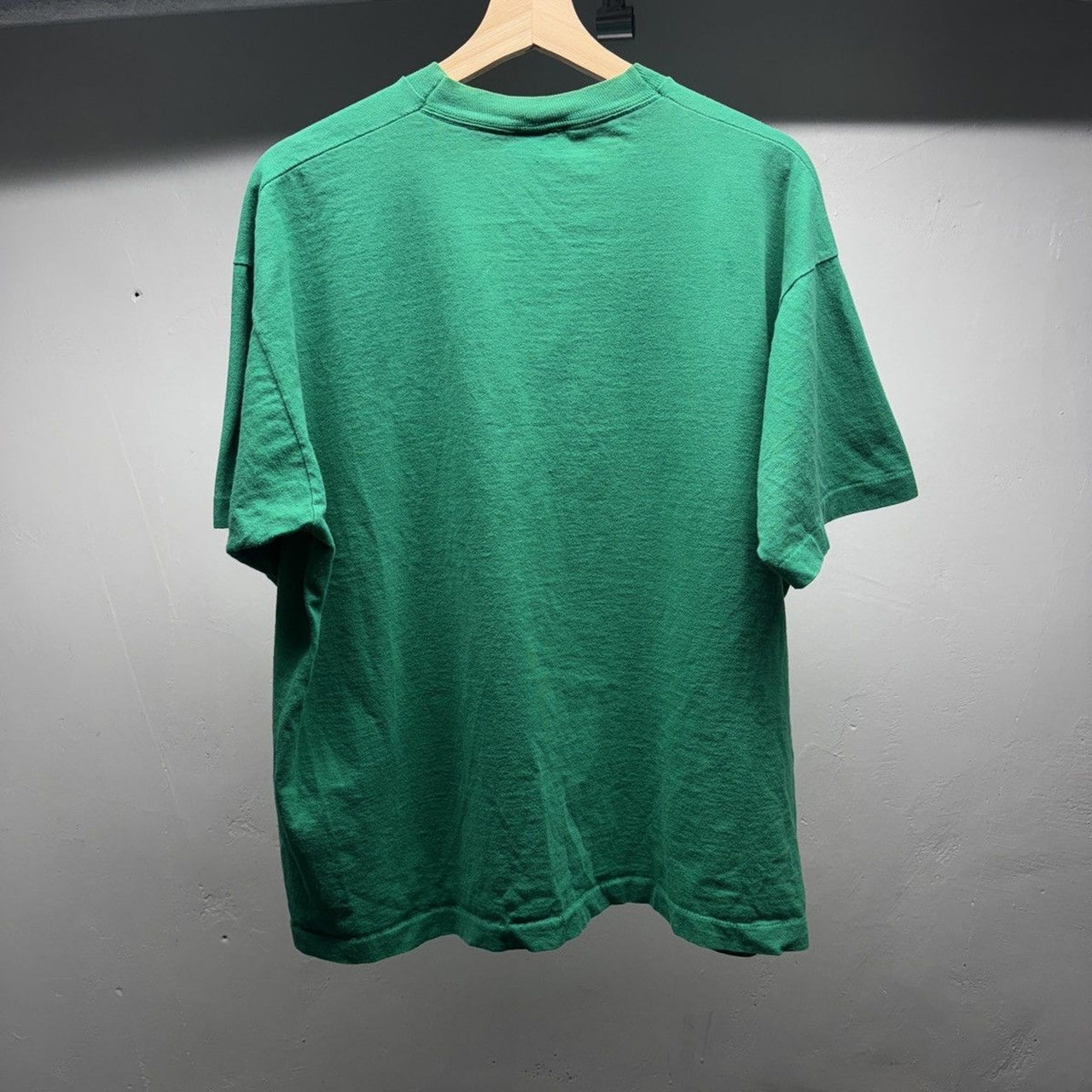 1990s Faded Green Blank Pocket Tee