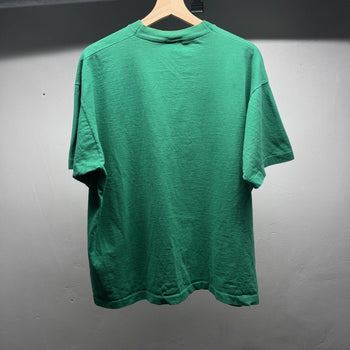 1990s Faded Green Blank Pocket Tee