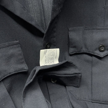 1970s Faded Thrashed Security Uniform Rayon Shirt