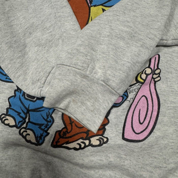 1990s Flintstones Bam Bam Pebbles Raglan Crewneck