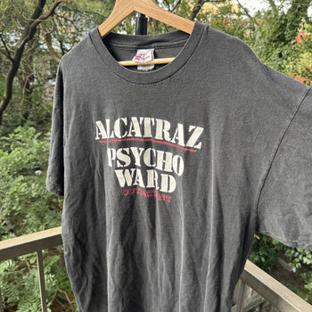 1990s Faded Alcatraz Psycho Ward Inmate Tee