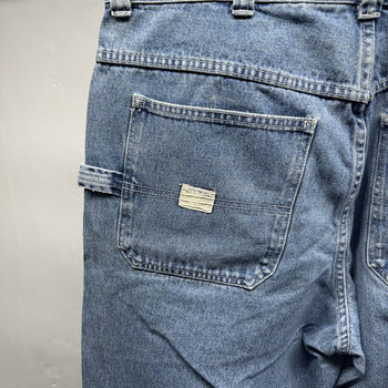 1990s Old Navy Baggy Wide Leg Painters Pants Jeans