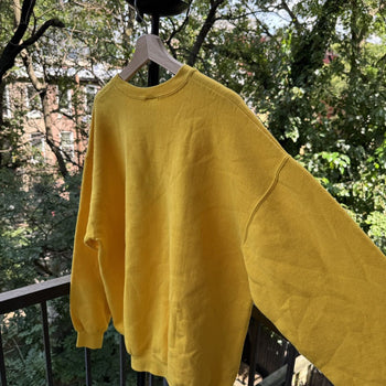 1990s Brooklyn New York Yellow Sweatshirt