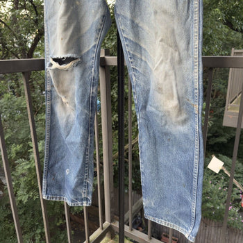 1990s Rustler Thrashed Jeans