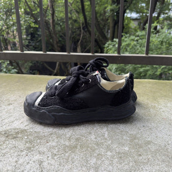 MAISON MIYHARA YASUHIRO OG HANK LOW BLACK WHITE SHOES