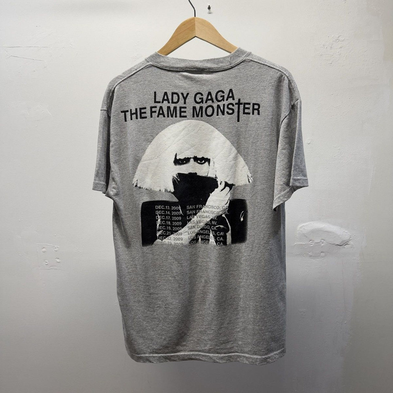 Vintage 2009 Lady Gaga The Fame Monster Tour Tee
