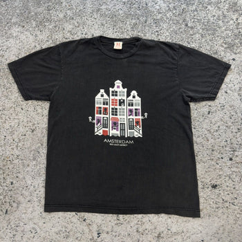 1990s Sin City Amsterdam Red Light District Sex Tee