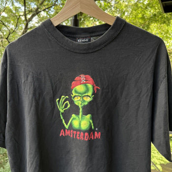 1990s Amsterdam Alien Faded Tee