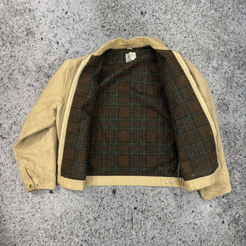 1990s CARHARTT THRASHED BLANKET LINED DETROIT JACKET