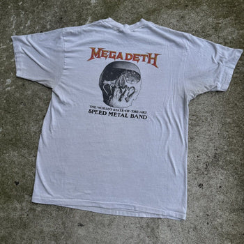 1980s MEGADETH I KILL FOR THRILLS TEE