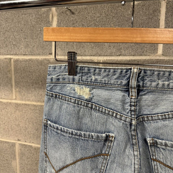 2000s Y2K Unionbay Thrashed Faded Distressed Bootcut Flare Jeans