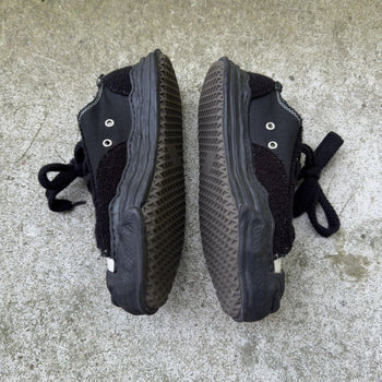 MAISON MIYHARA YASUHIRO OG HANK LOW BLACK WHITE SHOES