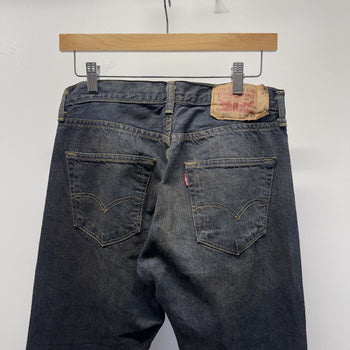 Vintage 2000s Levi’s 501 Faded Smoky Indigo Wash Jeans