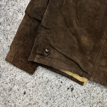 1960S DUPONT QUILON SUEDE LEATHER JACKET