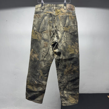 2000s Wrangler Double Knee Realtree Camo Pants