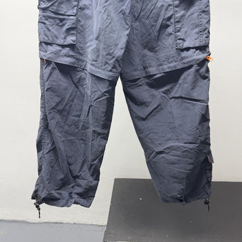 2000s Abercrombie & Fitch Paratrooper Nylon Cargo Pants